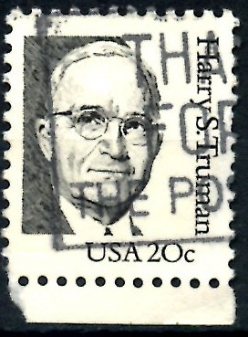 USA_SCOTT 1862.03 HARRY S. TRUMAN. $0,2