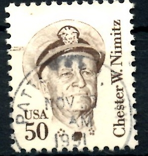 USA_SCOTT 1869.02 CHESTER W. NIMITZ. $0,2