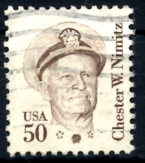 USA_SCOTT 1869.05 CHESTER W. NIMITZ. $0,2
