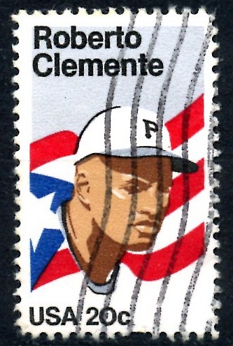 USA_SCOTT 2097 CLEMENTE Y BANDERA DE PUERTO RICO. $0,2