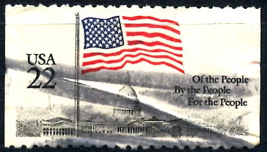 USA_SCOTT 2116.01 BANDERA SOBRE EL CAPITOLIO. $0,2