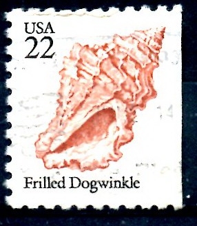 USA_SCOTT 2117.01 FRILLED DOGWINKLE. $0,2