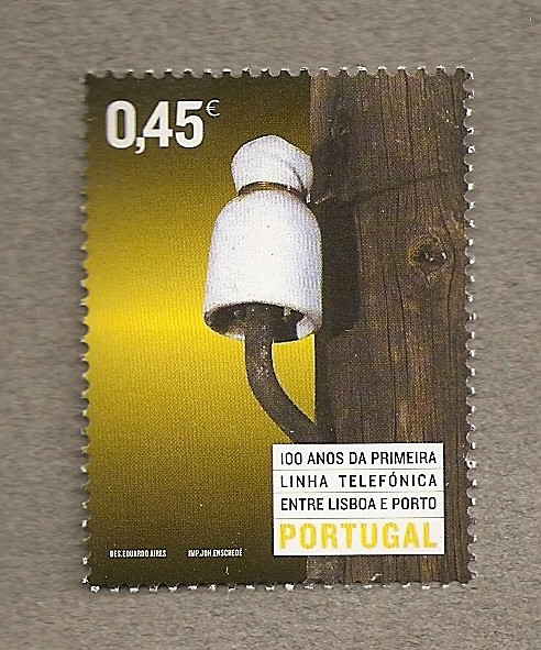 100 Años primera linea telefónica Lisboa-Oporto