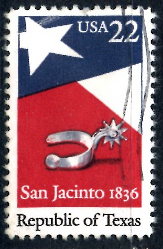 USA_SCOTT 2204 150º ANIV REPUBLICA DE TEXAS. $0,2