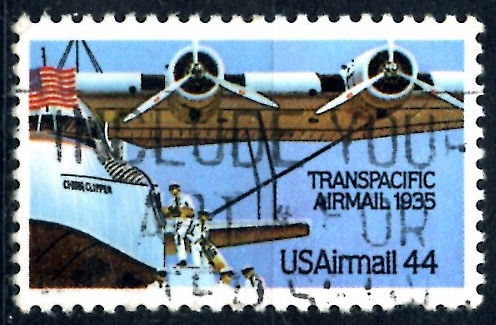 USA_SCOTT C115.01 CORREO AEREO TRANSPACIFICO. $0,25