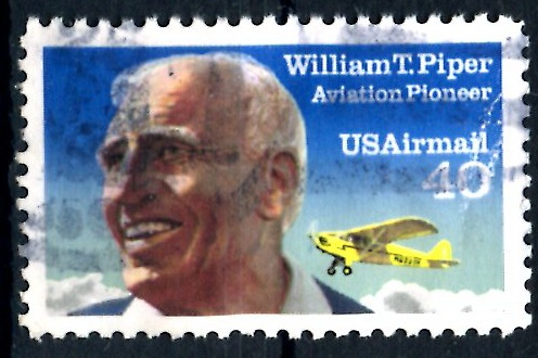 USA_SCOTT C129 WILLIAN T. PIPER. $0,2