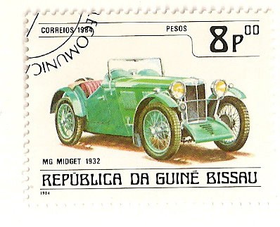 Automoviles de epoca. MG Midget 1932.