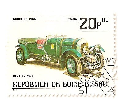 Automoviles de epoca. Bentley 1928.
