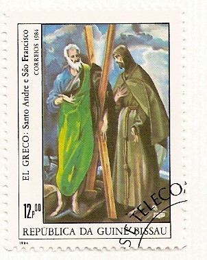 Pintores. El Greco  (San Andres y San Francisco)