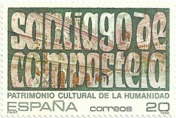 PATRIMONIO DE LA HUMANIDAD. SANTIAGO DE COMPOSTELA. EDIFIL 3041