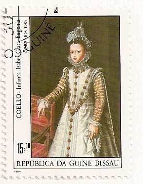 Pintores. Coello (Infanta Isabel Clara Eugenia)