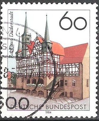 750 años Aniv del ayuntamiento de Duderstadt.