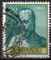 ESPAÑA 1963 1503 Sello José de Ribera El Españoleto San Andres Usado