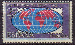 ESPAÑA 1963 1509 Sello Nuevo Dia Mundial del Sello