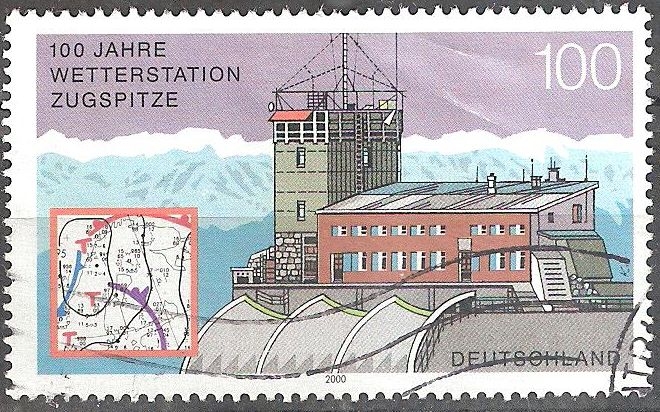 100 años de la estación meteorológica Zugspitze.