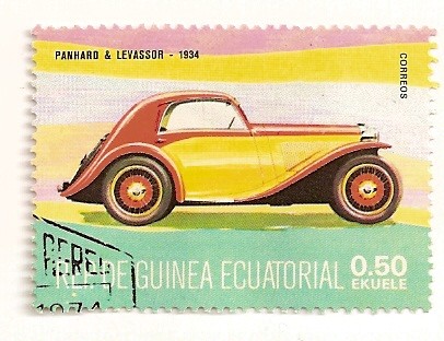 Automoviles de epoca. Panhard & Levassor 1934.