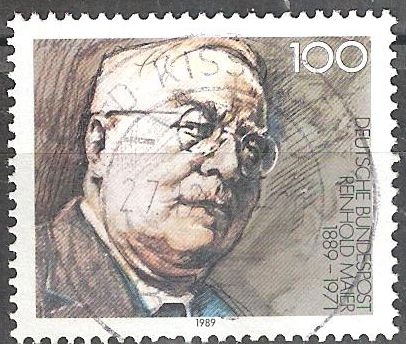 Nacimiento Centenario de Reinhold Maier (político).