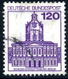 ALEMANIA_SCOTT 1313.01 CASTILLO CHARLOTTENBURG. $0,4