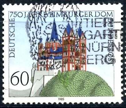 ALEMANIA_SCOTT 1443 CATEDRAL DE SAN JORGE, LIMBURG. $0,3