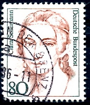 ALEMANIA_SCOTT 1483.01 CLARA SCHUMANN. $0,2