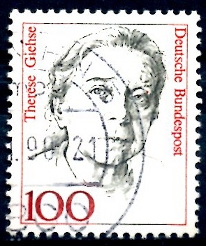 ALEMANIA_SCOTT 1484.03 THERESE GIEHSE. $0,25