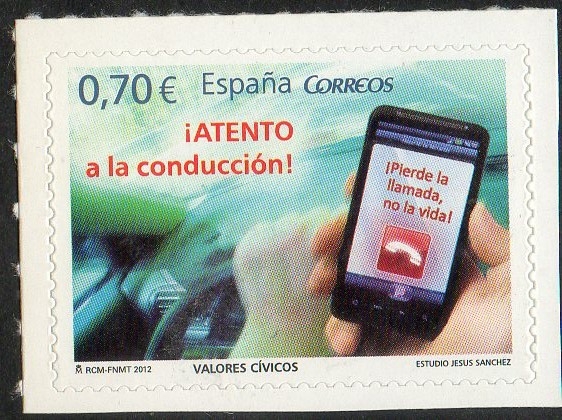 4698 -Valoreas Cívicos.Atento a la conducción.