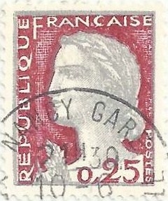 MARIANNE DE DECARIS. TIPO I. YVERT FR 1263