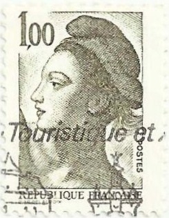 SERIE LIBERTÉ DE GANDON. VALOR FACIAL 1 FF. YVERT FR 2185