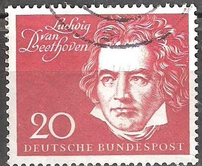 Inauguración de la Sala Beethoven en Bonn.Ludwig van Beethoven (1770-1827)compositor alemán.