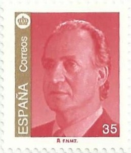 SERIE BÁSICA JUAN CARLOS I. IIIa SERIE. VALOR FACIAL 35 Pts. EDIFIL 3527