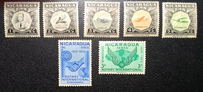 Nicaragua FAN aereo 1955