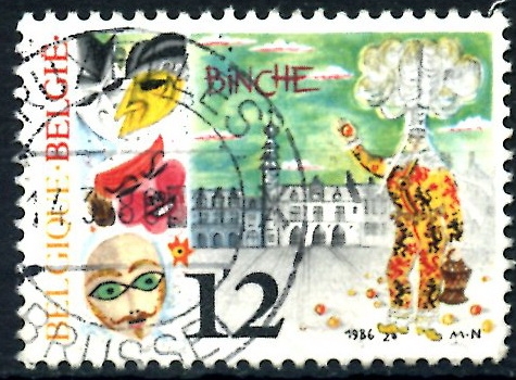 BELGICA_SCOTT 1238 CARNAVAL DE BINCHE. $0,25