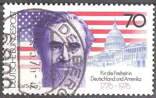 Carl Schurz, por la libertad en Alemania y Estados Unidos, 1776-1976.