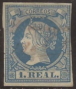 Isabel II  1860  1 real
