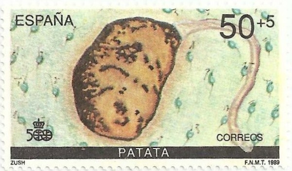 V CENTENARIO DEL DESCUBRIMIENTO DE AMÉRICA. PATATA. EDIFIL 3033