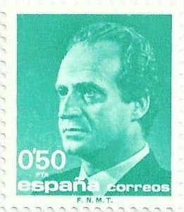 SERIE BÁSICA JUAN CARLOS I. IIa SERIE. VALOR FACIAL 0.50 Pts. EDIFIL 3002