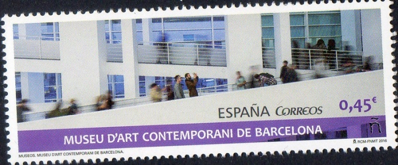 5035- Museos. Museu D'art contemporani de Barcelona.
