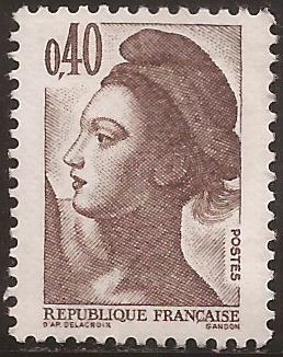 Liberté de Gandon  1982  0,40 ff