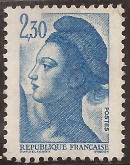 Liberté de Gandon  1982  2,30 ff