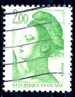 FRANCIA_SCOTT 1882.01 LIBERTAD INSPIRADA EN DELACROIX. $0,2