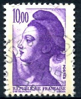 FRANCIA_SCOTT 1890.01 LIBERTAD INSPIRADA EN DELACROIX. $0,2