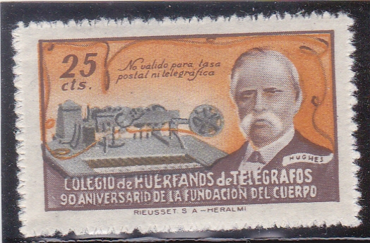 COLEGIO DE HUERFANOS DE TELÉGRAFOS-sin valor postal-(29)