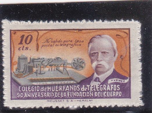 COLEGIO DE HUERFANOS DE TELÉGRAFOS-sin valor postal-(29)