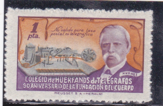 COLEGIO DE HUERFANOS DE TELÉGRAFOS- sin valor postal-(29)