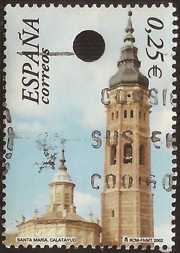 Patrimomio Mundial. Colegiata de Sta María de Calatayud  2002  0,25€