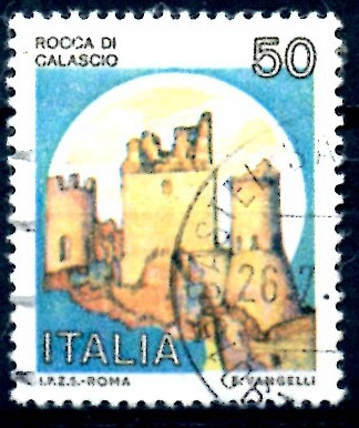 ITALIA_SCOTT 1412.01 PEÑA DE CALASCIO. $0,25