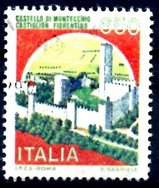 ITALIA_SCOTT 1658.01 CASTILLO MONTECCHIO. $0,3