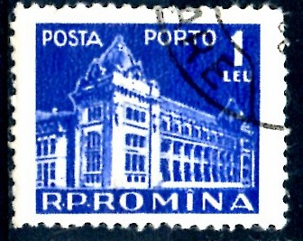 RUMANIA_SCOTT J120 OFICINA POSTAL. $0.4