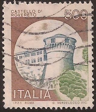 Castello di Rovereto  1980  500 liras