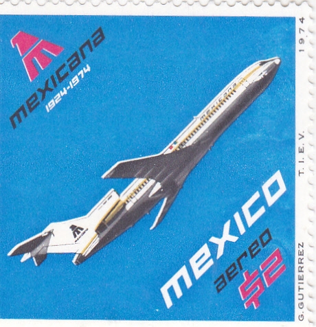 AVIACIÓN MEXICANA 50 ANIVERSARIO